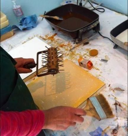 Step By Step Instructions To Encaustic Wax Art