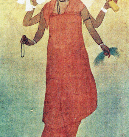 Comparison of Bharat Mata by M. F. Hussain, D. Banerjee and Abanindranath Tagore