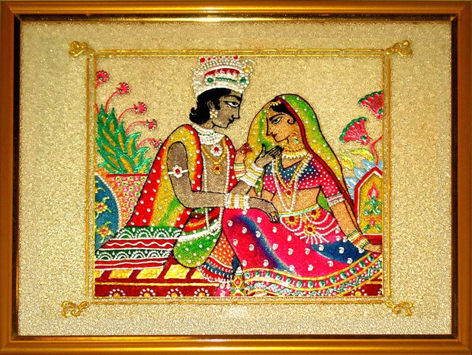 A brief overview of the famous Glass Painting of Gujarat Asif Kamal Blog